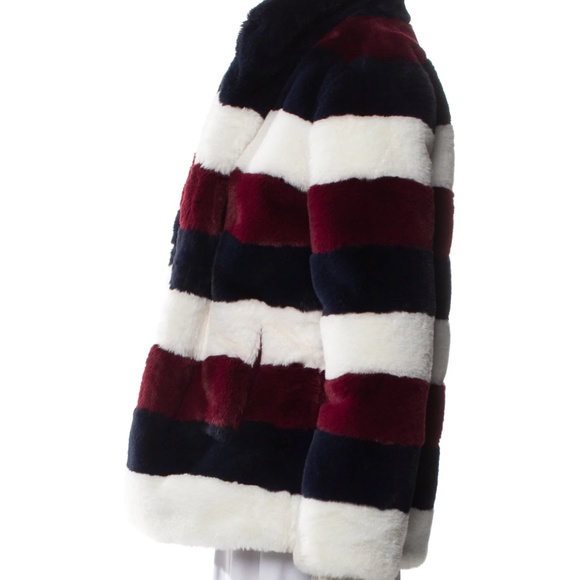 Kule The Spooner Hooded Faux-Fur Jacket - size small $675 - Picture 5 of 7